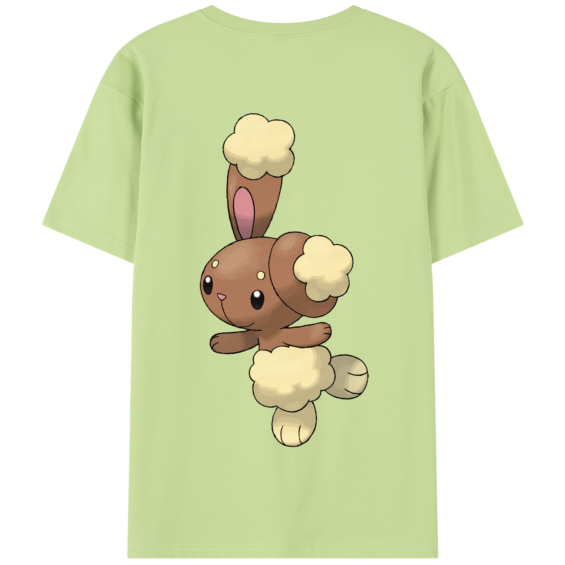 （画像用） ポケットモンスター Pokémon 綿100％半袖Tシャツ（背面プリント）